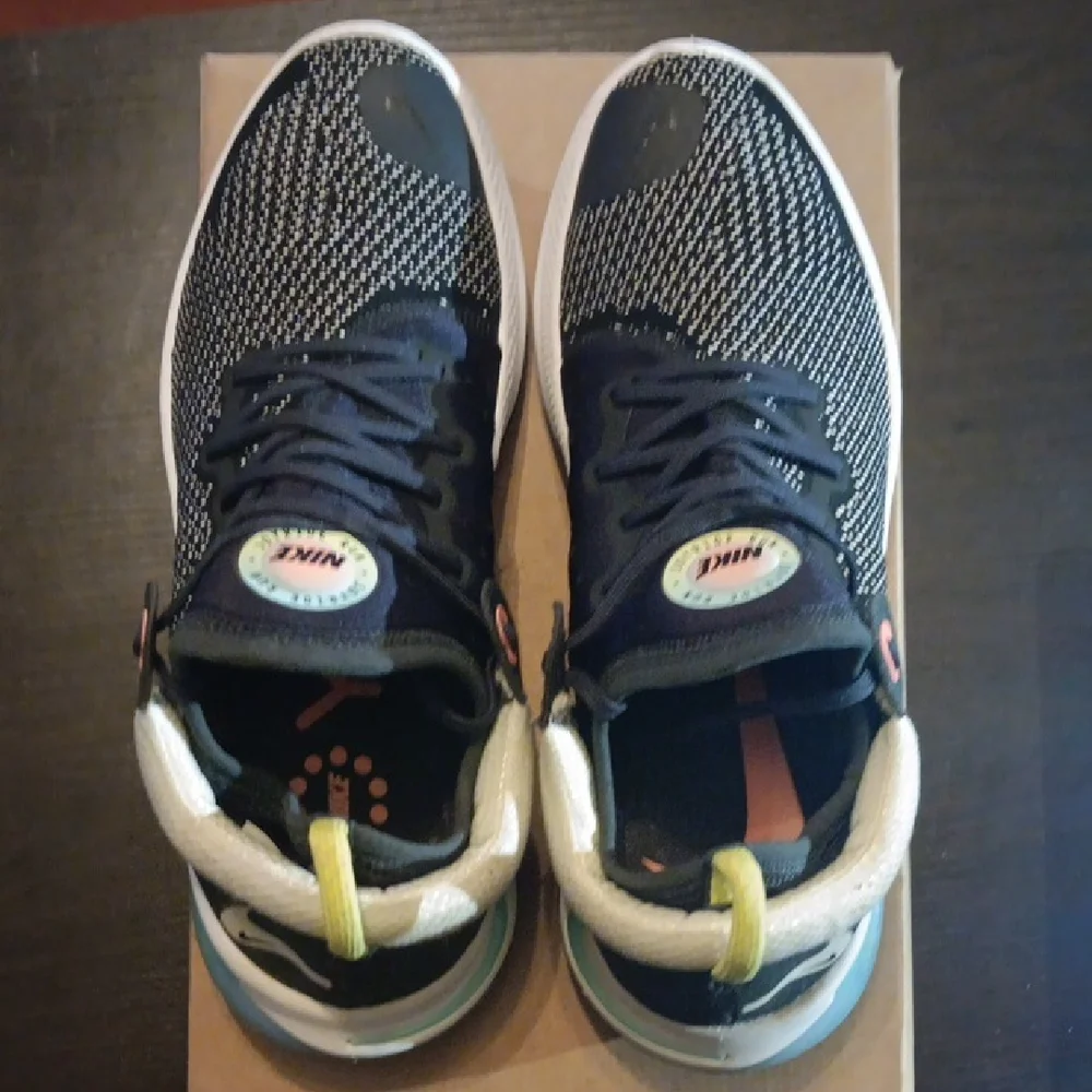 Nike Joyride Run Flyknit Rare Off Noir Mens 11 Womens 12.5 EUC - Picture 6 of 9